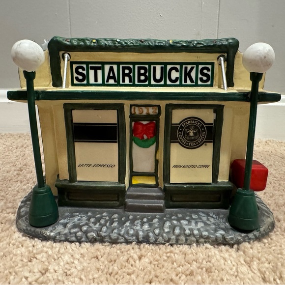 Starbucks Other - Vintage 1999 Starbucks Snow Village Pike Place Market